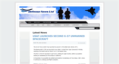 Desktop Screenshot of defencenews-online.com