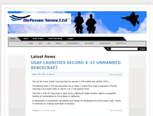 Tablet Screenshot of defencenews-online.com